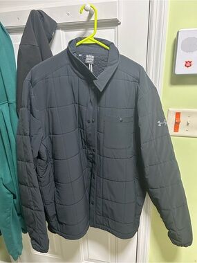 Storm Men's Black Quilted Puffer Jacket
